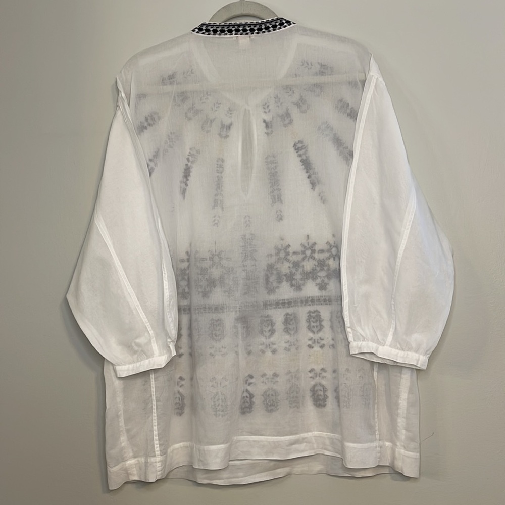 J. CREW embroidered tunic - Picture 5 of 5